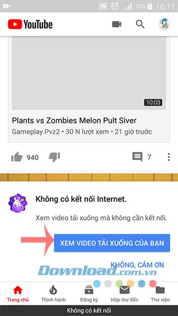 Xem video YouTube