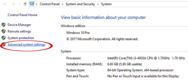 Thiết lập hệ điều hành