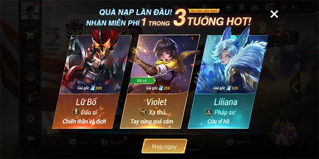 Liên Quân Mobile: Lữ Bố mở bán với cái giá cực "chát"