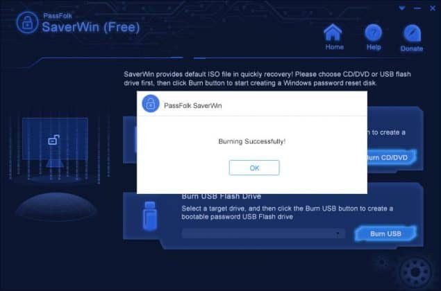 Phần mềm phục hồi mật khẩu PassFolk SaverWin