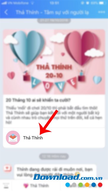 Bắt đầu thả thính