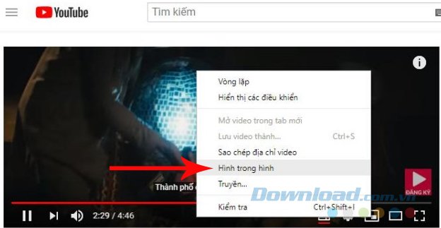 Click đúp chuột phải vào màn hình