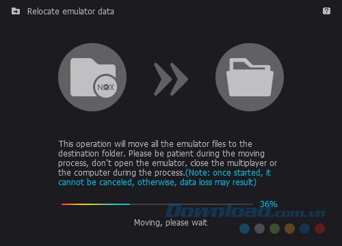 Lấy dữ liệu từ NoxPlayer sang máy tính