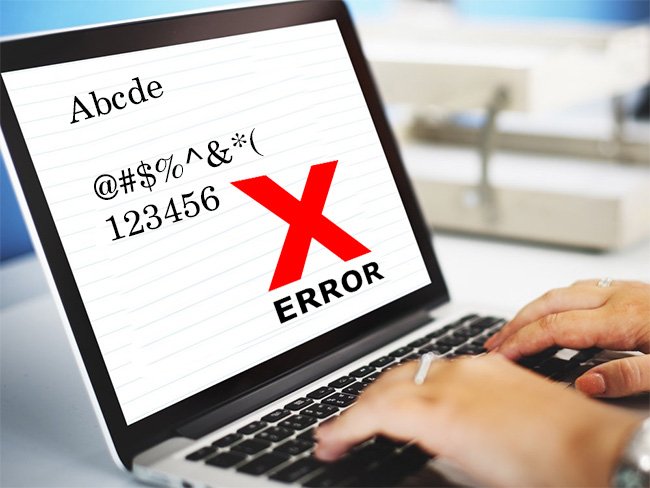 Lỗi loạn bàn phím máy tính