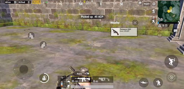 Súng máy Thompson trong PUBG Mobile