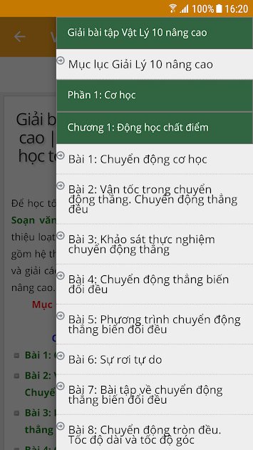 Các bài học nâng cao trên Vietjack