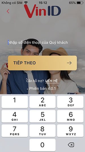 Nhập số điện thoại