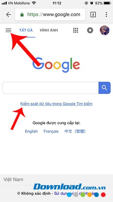 Biểu tượng ba dấu gạch ngang