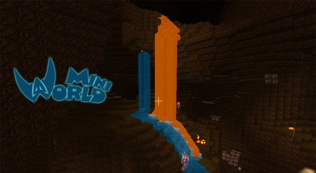 Cách đổ nước xuống Địa Ngục trong Mini World: Block Art - Download.vn