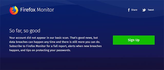 Tài khoản an toàn