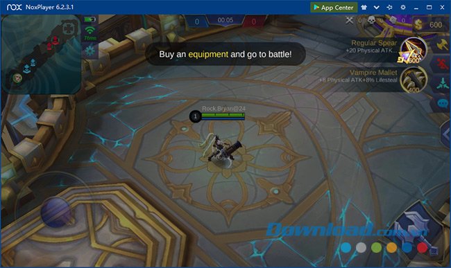 Bắt đầu vào chơi Mobile Legends: Bang Bang