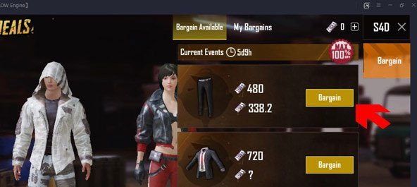 Lựa chọn vật phẩm bạn thích