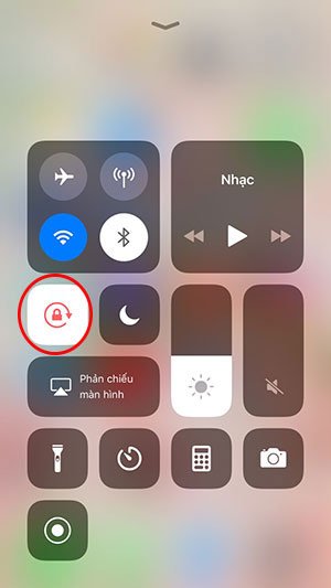 Bật xoay màn hình