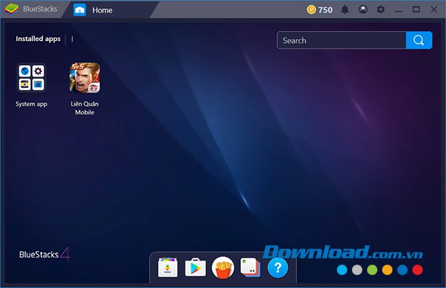 Cài đặt Liên Quân Mobile trên BlueStacks