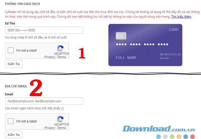 Kiểm tra tài khoản trên Thế giới di động