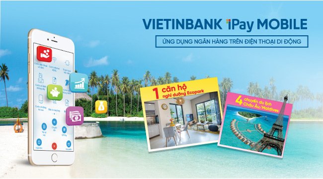 Ứng dụng ngân hàng điện tử của Vietinbank