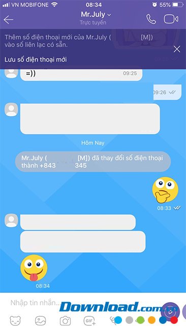 Thông báo tới bạn bè