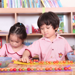 Bài tập nối hình cho bé