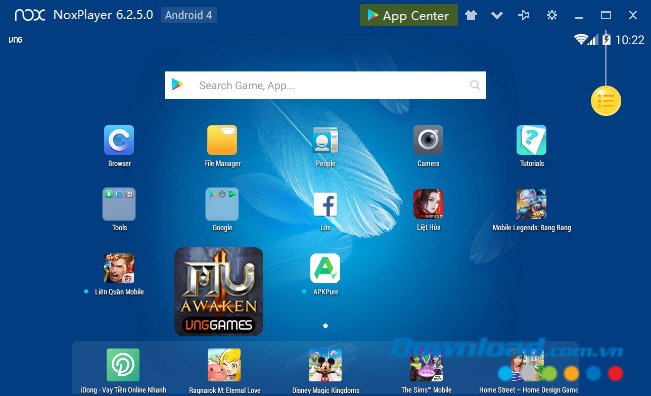 Giao diện giả lập