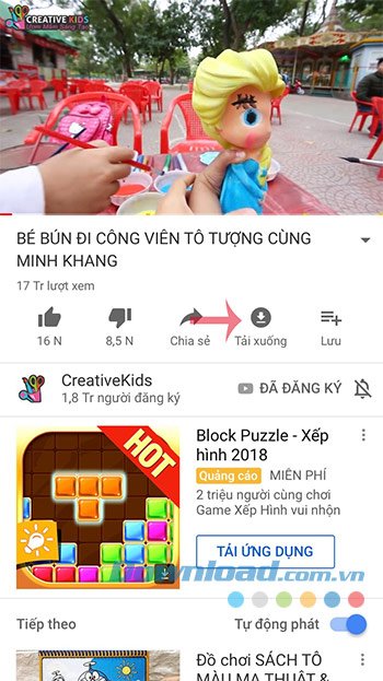 Tải Video YouTube