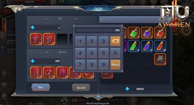 Cày cấp nhanh trong MU Awaken