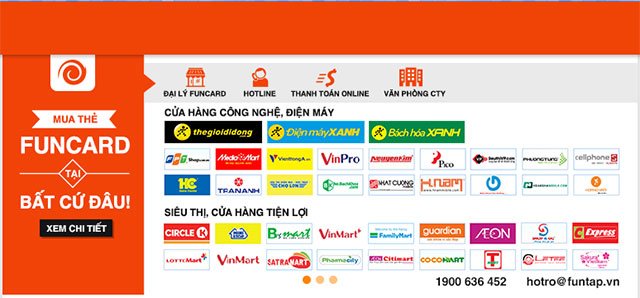 Các cách nạp thẻ game Làng Quái Thú