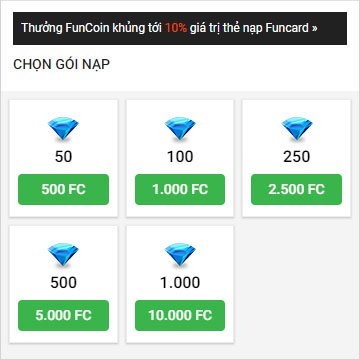 Chọn số lượng đổi