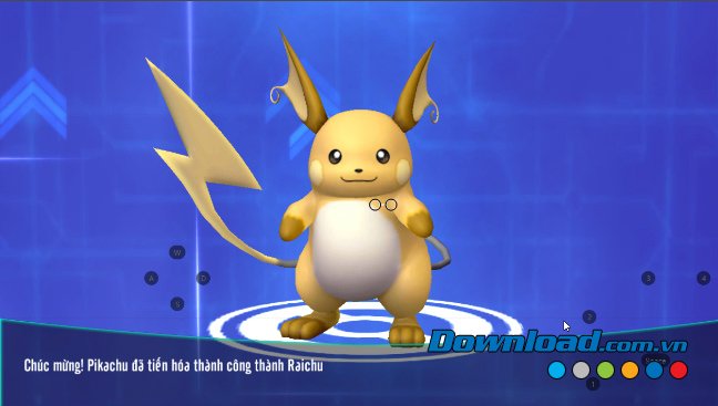 Tiến hóa thành công Pokemon trong Làng Quái Thú
