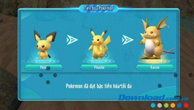 Pokemon đạt cấp cao nhất