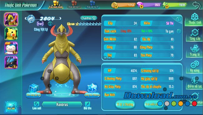 Pokemon Sử thi trong Làng Quái Thú 