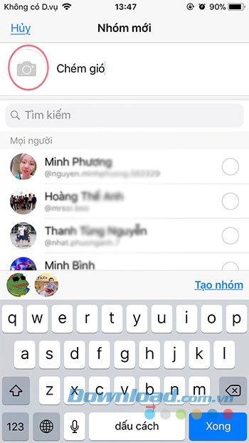 Thay ảnh đại diện