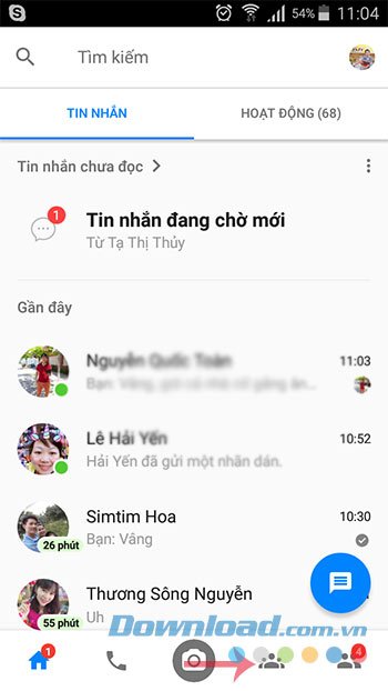 Cách tạo nhóm, rời nhóm và xoá nhóm trên Messenger