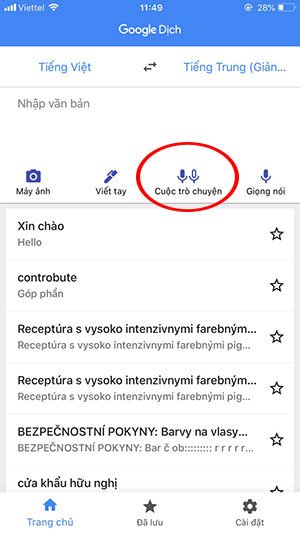 Google Dịch Nói: Trò chuyện trực tiếp với Tây không cần biết tiếng
