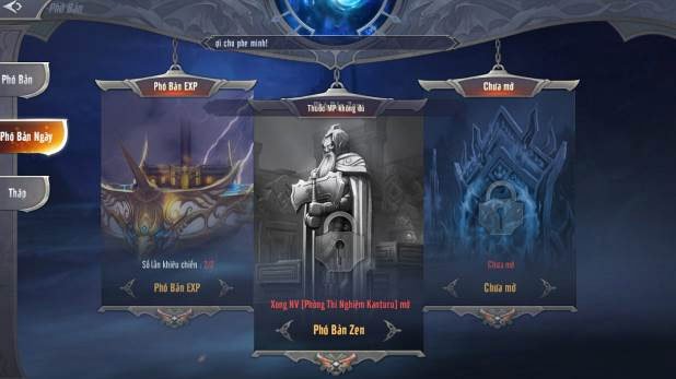 Cày phó bản trong MU Awaken