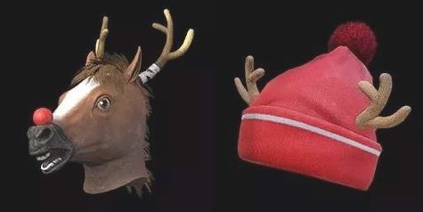 Mũ và mặt nạ Tuần lộc trong PUBG