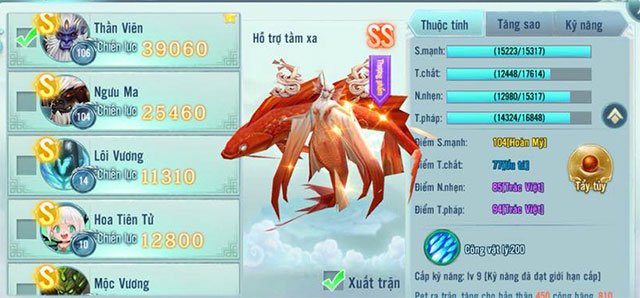 Xây dựng đội hình Pet trong Nhất Kiếm Giang Hồ