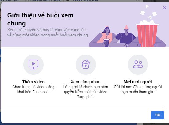 Giới thiệu tính năng xem chung của Facebook