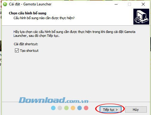 Hướng dẫn cài đặt Gamota Launcher trên máy tính