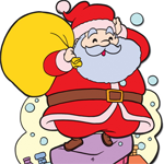 Tranh tô màu Giáng sinh 2024 cho bé