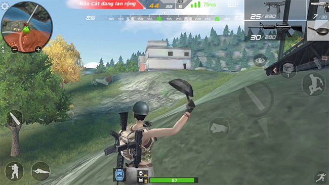 Chạy bo trong game CrossFire Legends