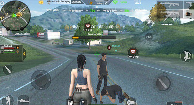 Cứu đồng đội để nhận thêm điểm