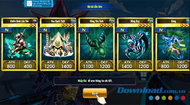 Bộ bài thi đấu Yugi H5