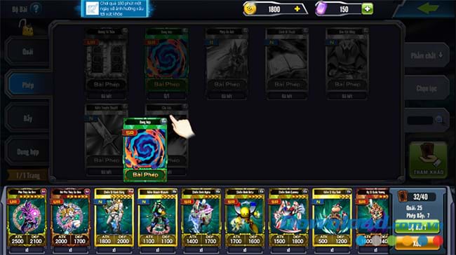 Thêm quân bài mới trong Yugi H5