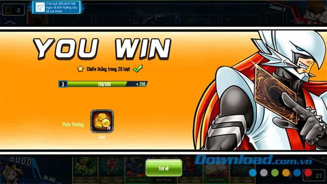 Giành chiến thắng Yugi H5