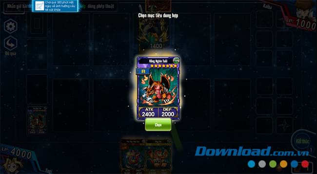 Dung hợp thẻ bài trong Yugi H5