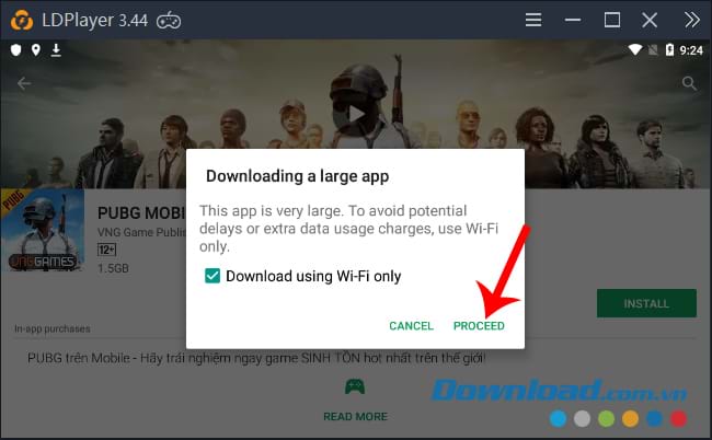 Tải game PUBG Mobile cho giả lập LDPlayer