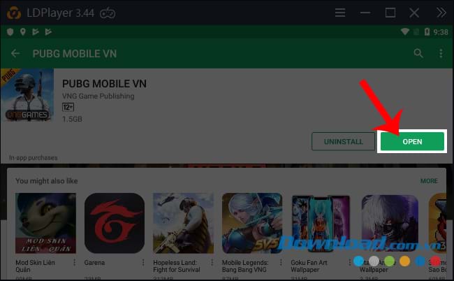 Khởi động game PUBG Mobile trên LDPlayer