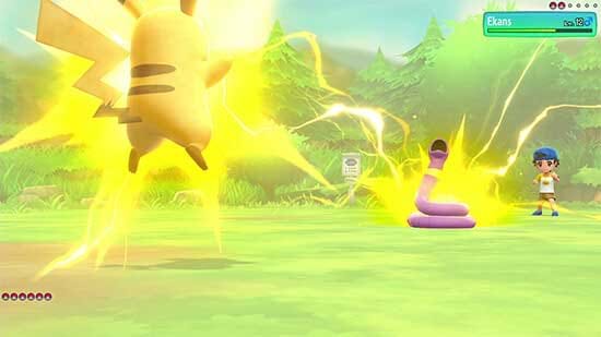 Hướng dẫn chiến đấu trong Pokémon: Let’s Go