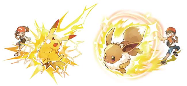 Thu phục cả Pikachu và Eevee trong Pokemon Let's Go