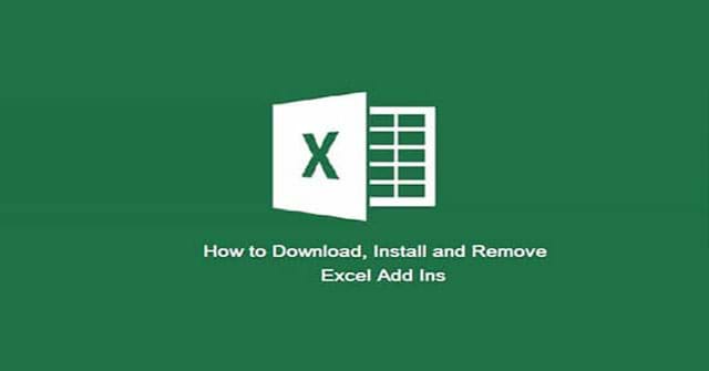Cách cài đặt và gỡ bỏ Add-in trong Excel